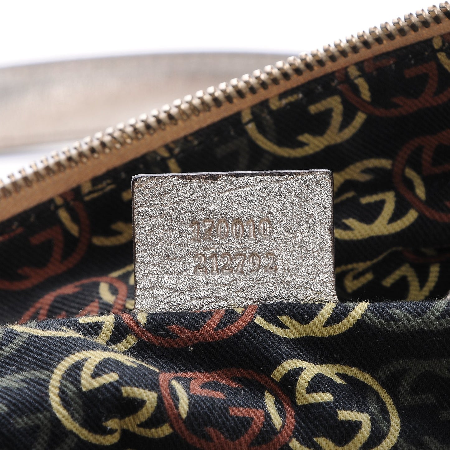 Metallic Calfskin Medium Britt Boston Gold