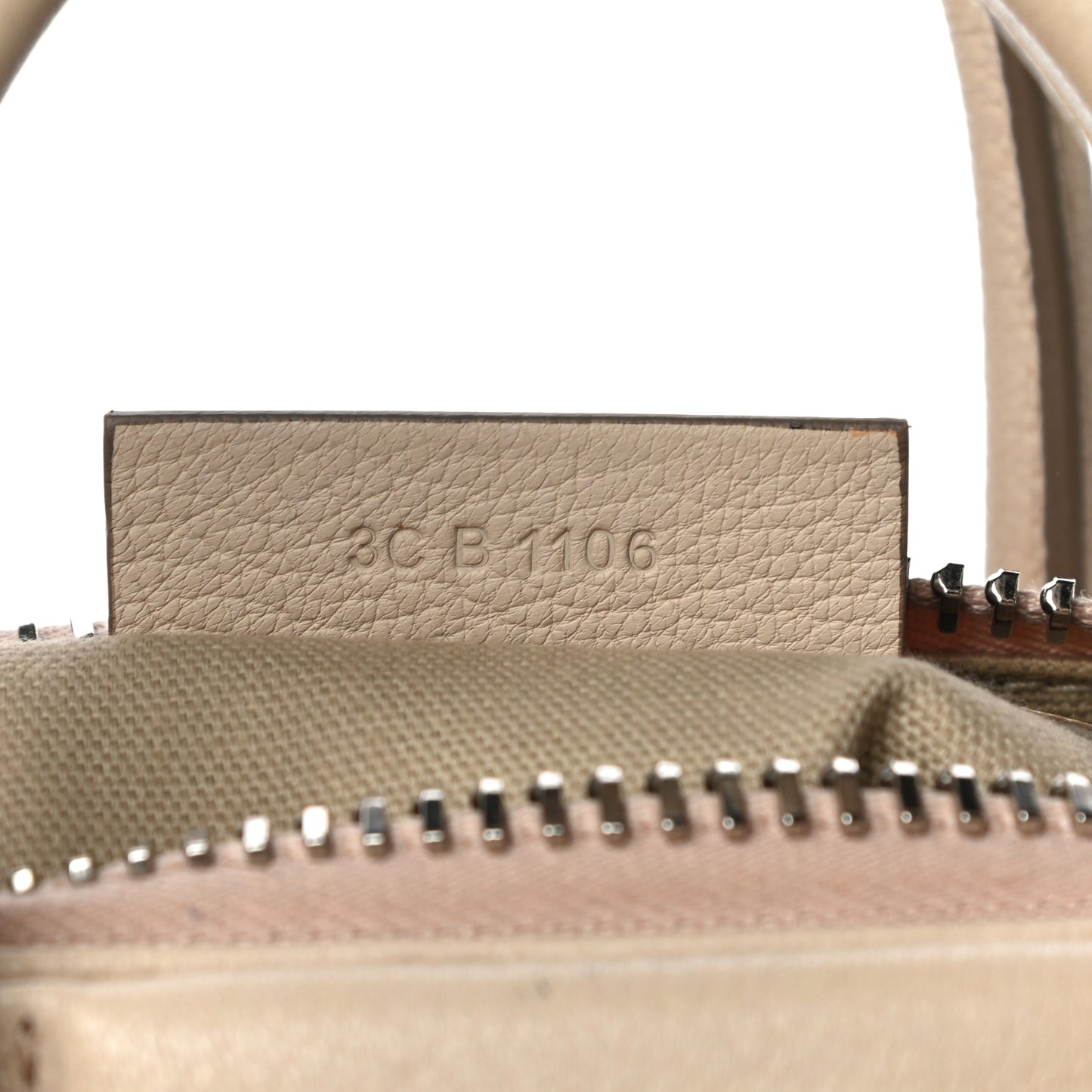 Sugar Goatskin Mini Antigona Nude Pink