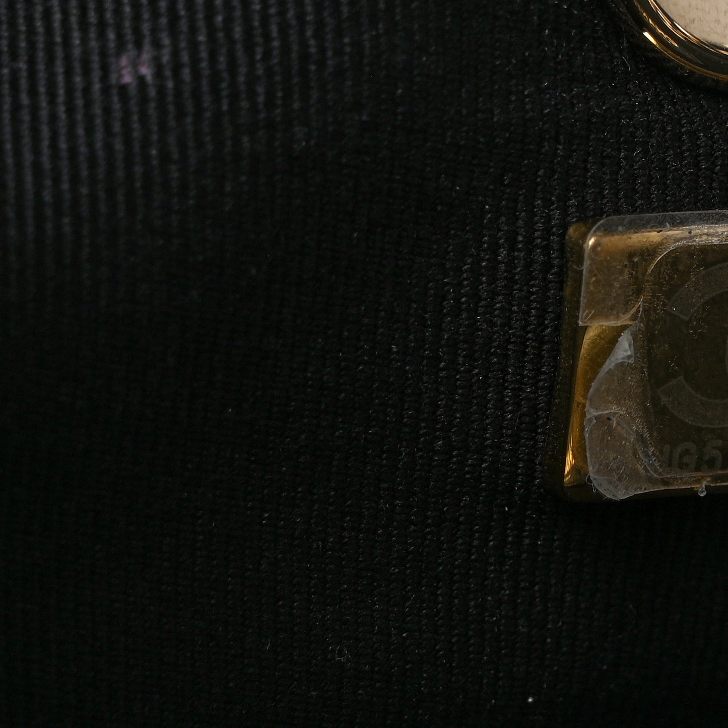 Lambskin Quilted Small Duma Drawstring Backpack Black