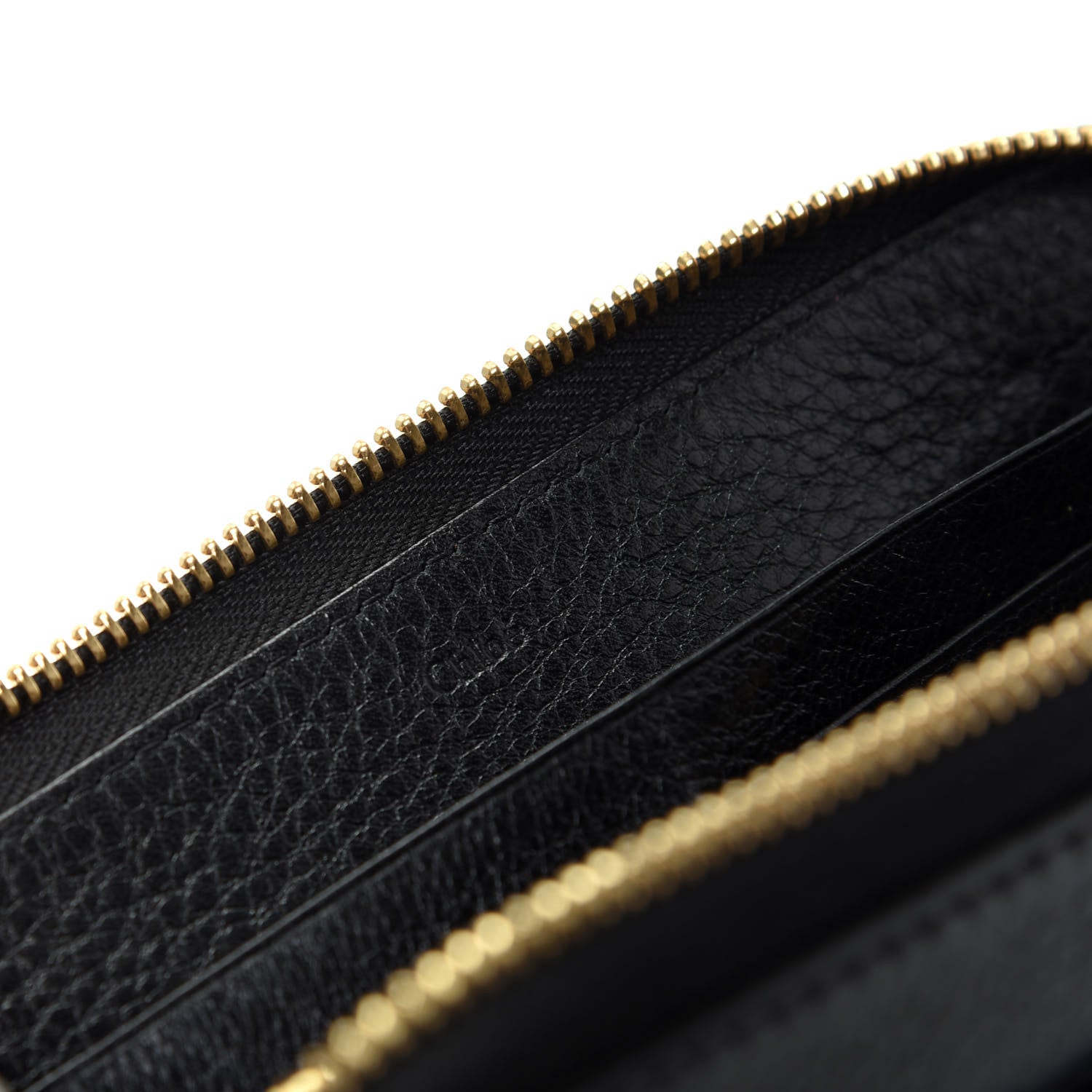 Chloe Calfskin Lily Zip Around Wallet Black 6 of 7