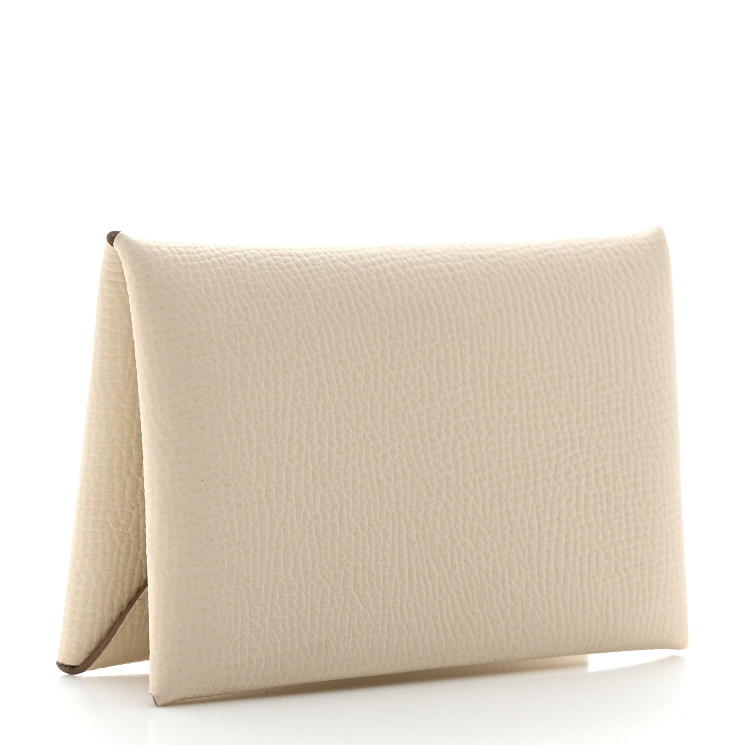 Hermes Epsom Calvi Card Case Craie 3 of 7