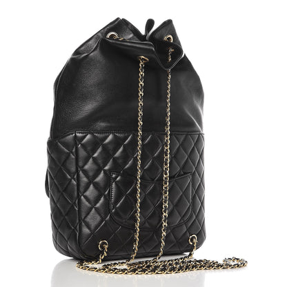 Chanel Lambskin Quilted Large In Seoul Backpack Navy 3 of 6