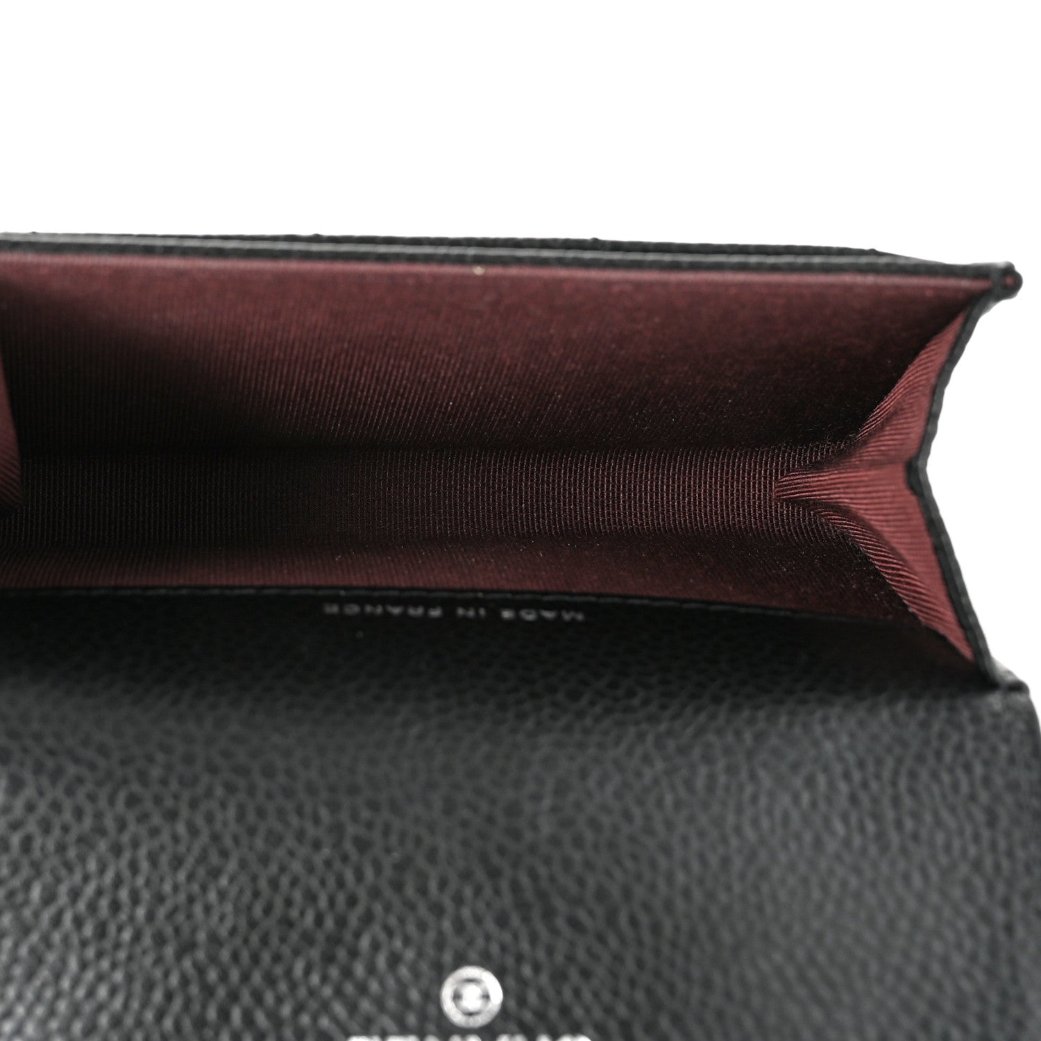 Chanel Caviar Quilted Flap Card Holder Wallet Black 5 of 8