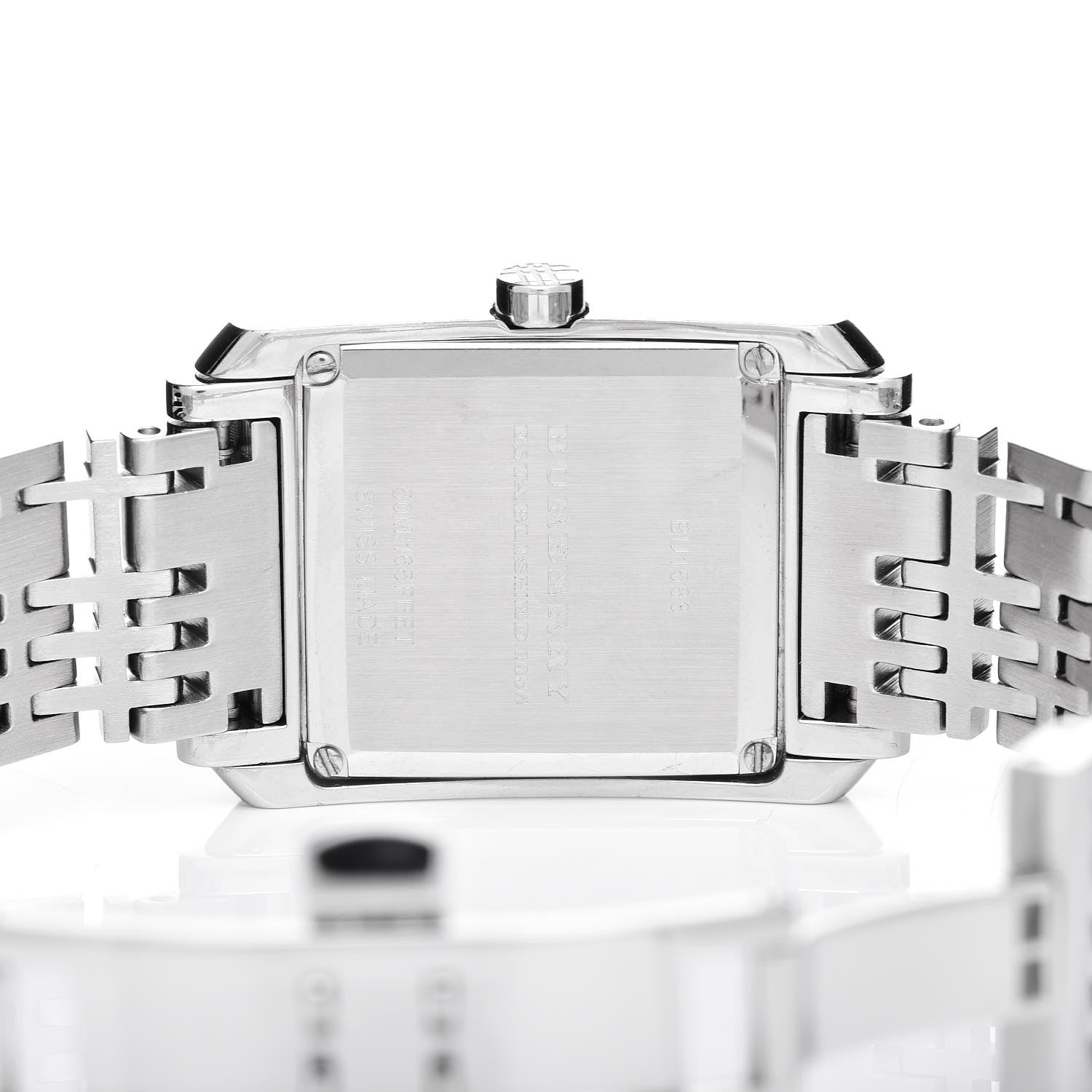 Burberry Stainless Steel Diamond 25mm Quartz Watch BU1583 4 of 5