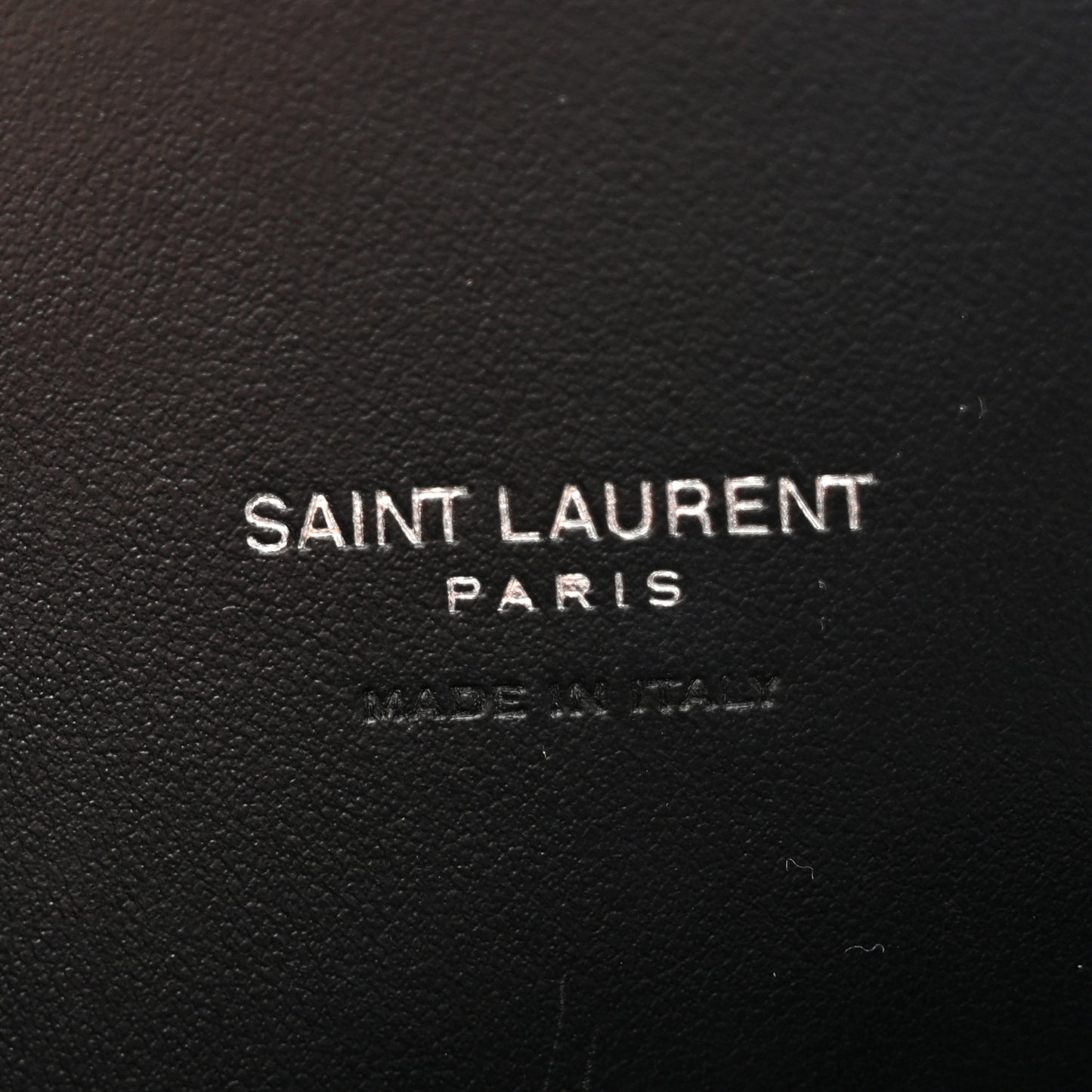 Grained Calfskin Baby Sac De Jour Black