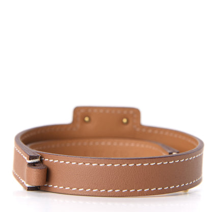 Hermes Swift O'Kelly Double Tour Bracelet T2 Gold 3 of 8