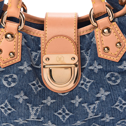 Louis Vuitton Monogram Denim Pleaty Blue 11 of 11