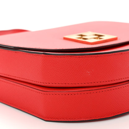 Hermes Epsom Mosaique Au 24-21 Rouge de Coeur 9 of 13