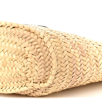 Loewe Raffia Basket Tote Bag Natural Tan 9 of 10