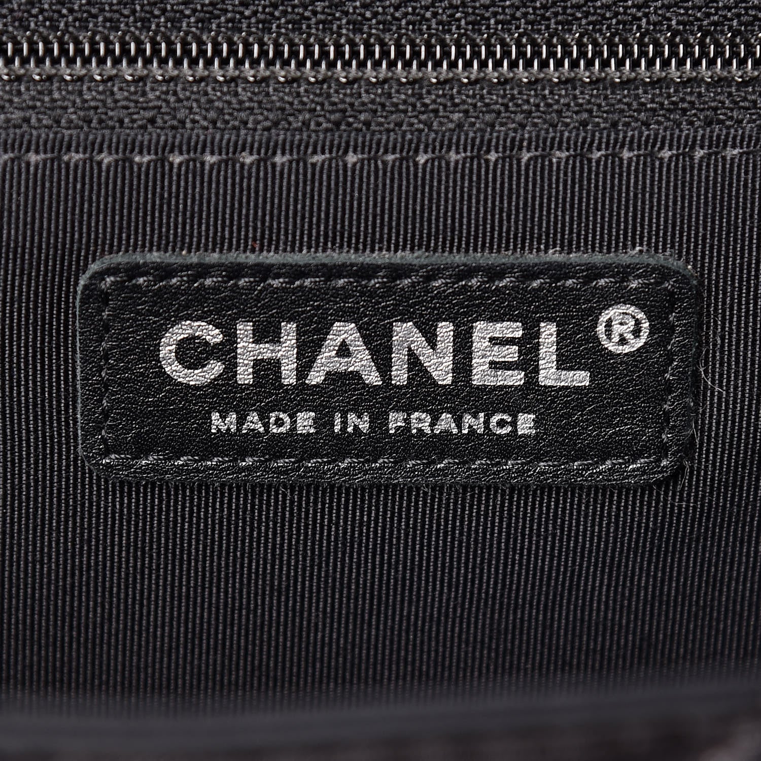 Chanel Lambskin Chevron Quilted Single Flap Black 9 of 13