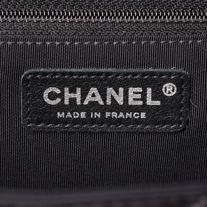 Chanel Lambskin Chevron Quilted Single Flap Black 9 of 13