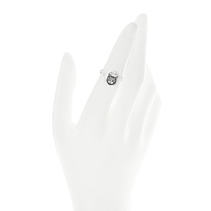Gucci Sterling Silver Blind for Love Mystic Cat Ring 52 6 2 of 8