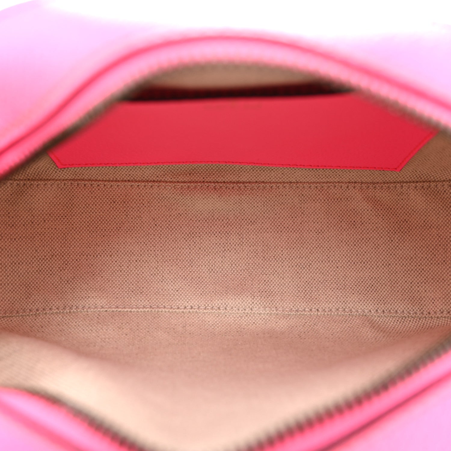 Gucci GG Supreme Monogram Textured Dollar Calfskin Web Ophidia Small Crossbody Bag Beige Ebony Fuchsia 5 of 11