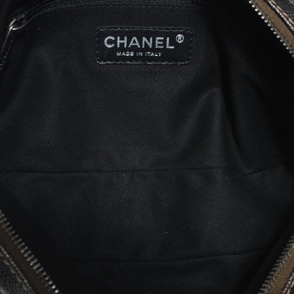 Chanel Iridescent Caviar Chic Caviar Flap Dark Gold 7 of 9