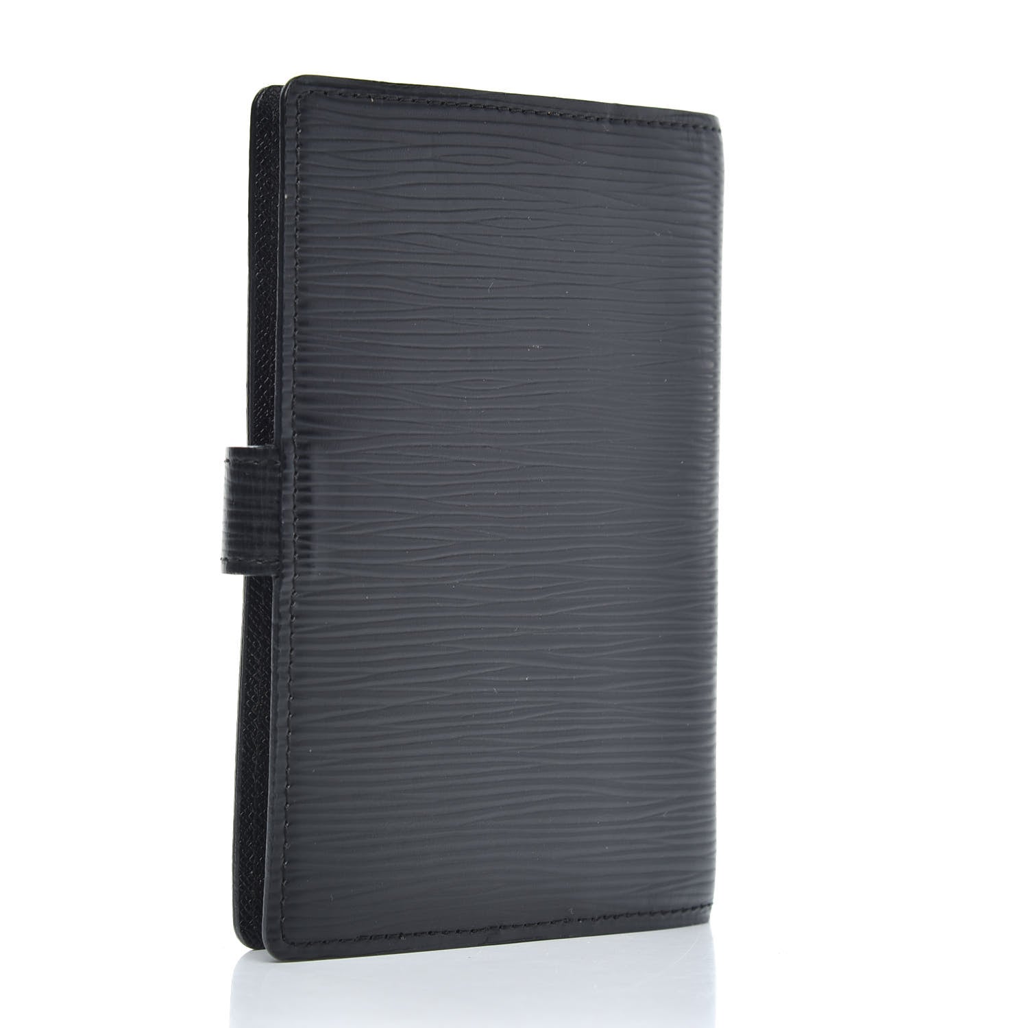 Louis Vuitton Epi Small Ring Agenda Cover Black 3 of 9
