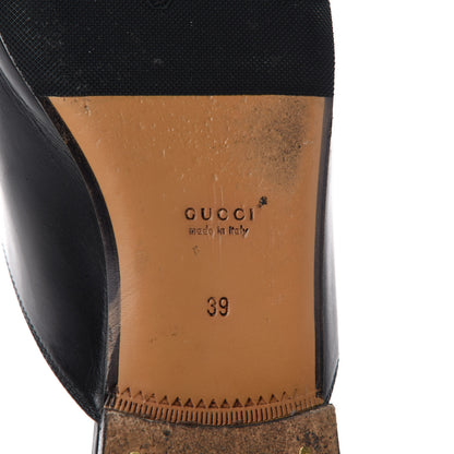Gucci Calfskin Womens Princetown Slippers 39 Black 9 of 11