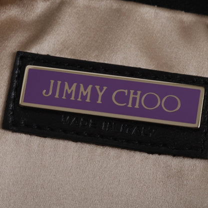 Jimmy Choo Satin Clutch Black 10 of 10