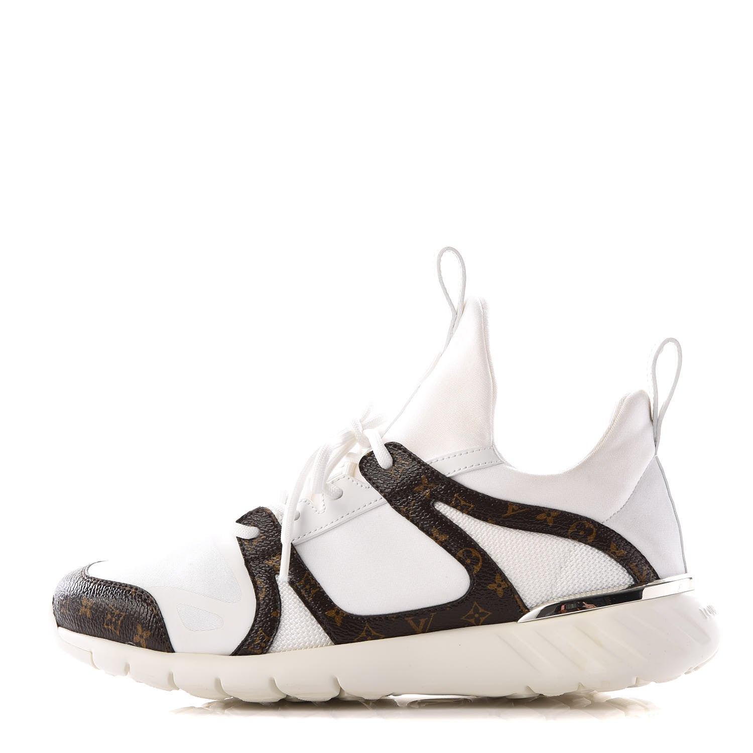 Louis Vuitton Technical Nylon Monogram Rubber Aftergame Sneakers 37 1 of 8