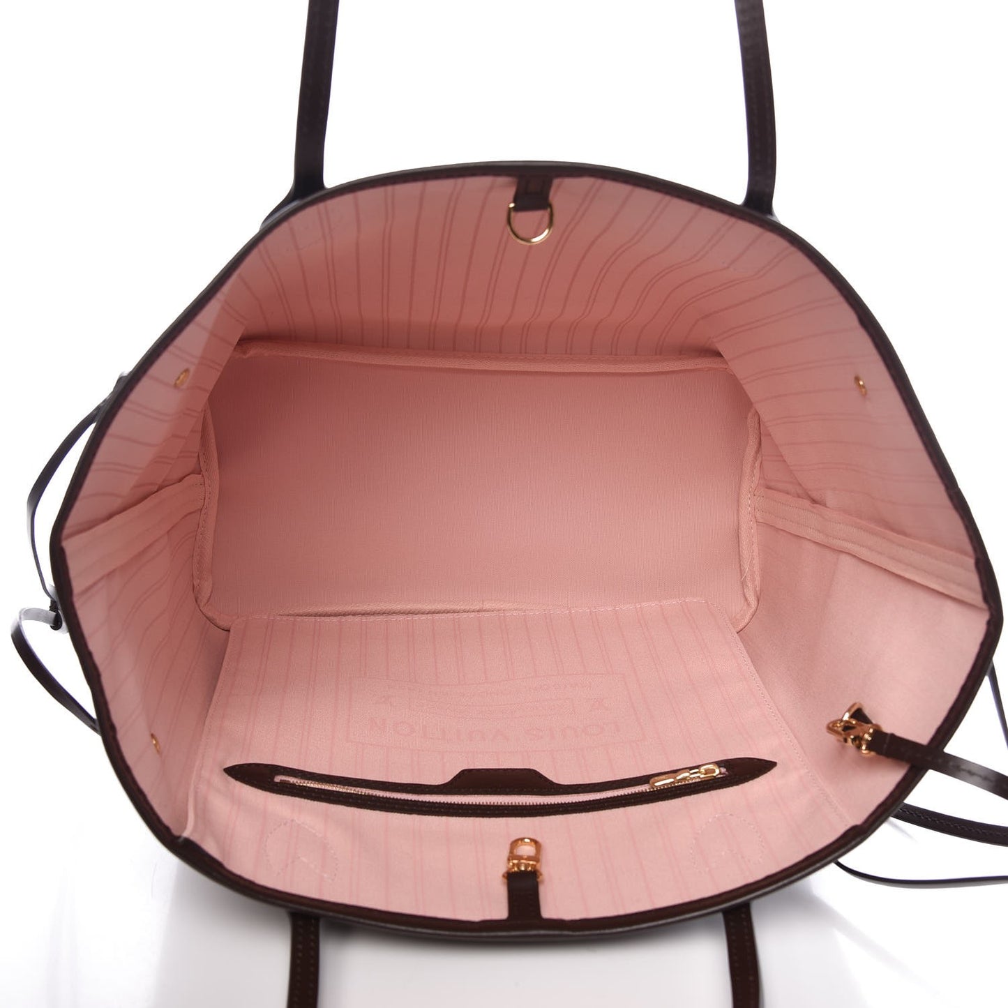 Damier Ebene Neo Neverfull MM Rose Ballerine