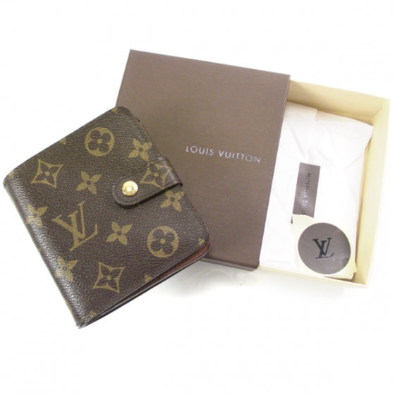 Monogram Compact Zippe Zipped Wallet