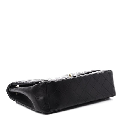 Chanel Lambskin Quilted Maxi Single Flap Black 5 of 13