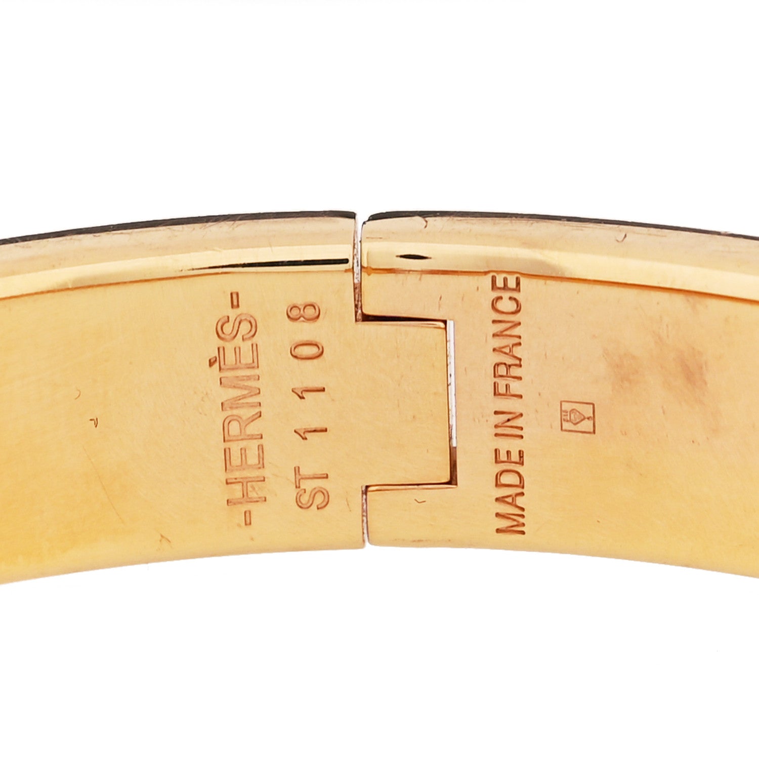Hermes Enamel Narrow Clic Clac H Bracelet PM Bleu Album 3 of 4