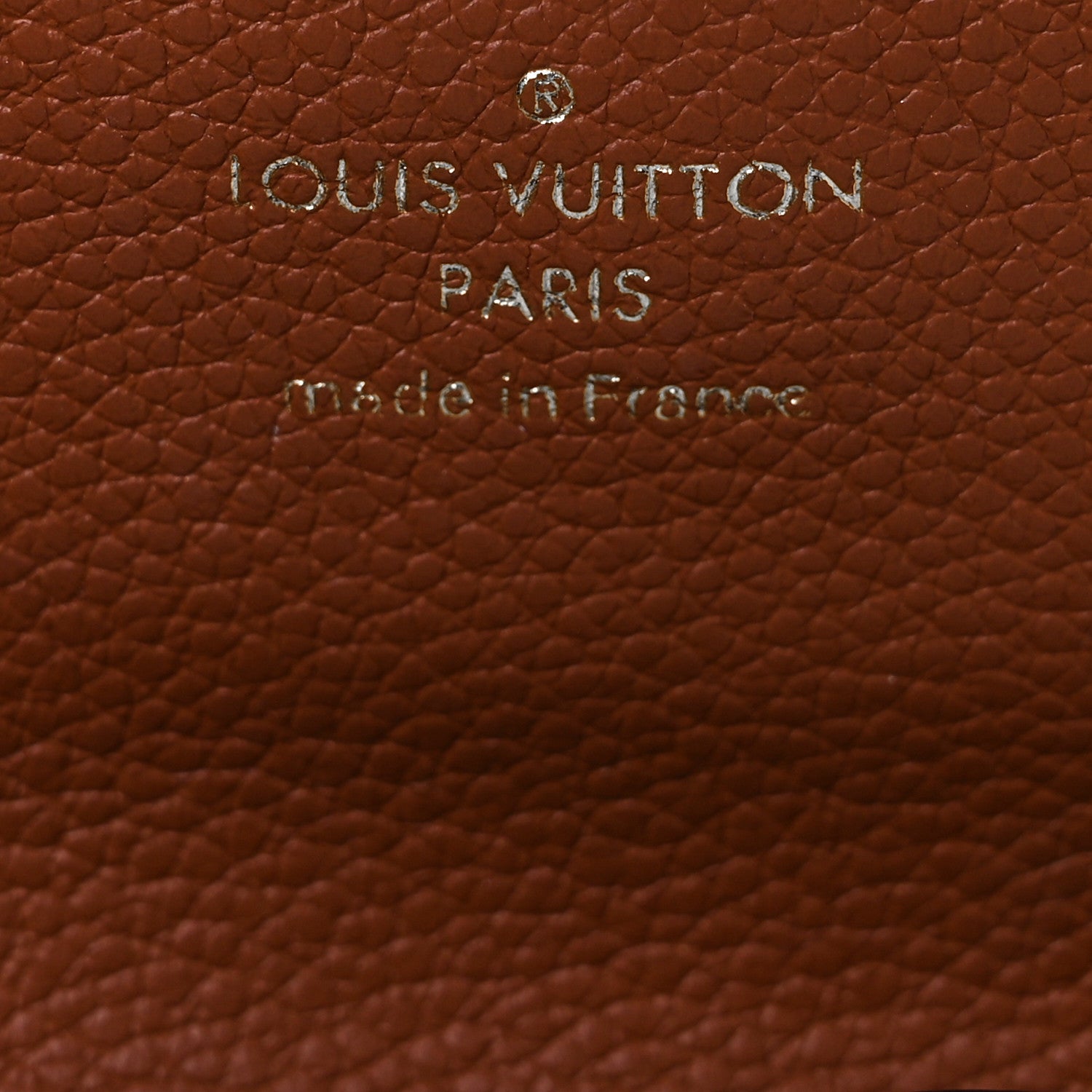 Louis Vuitton Empreinte Monogram Giant Wild At Heart Key Pouch Caramel 6 of 9