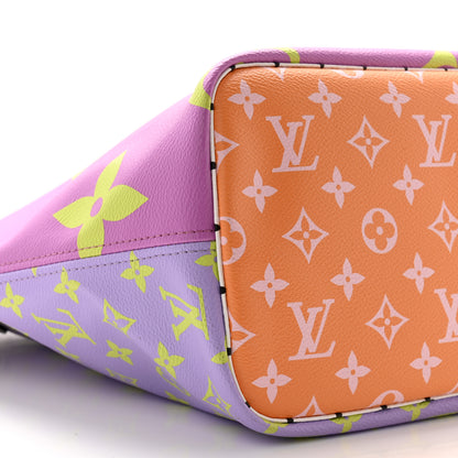 Louis Vuitton Monogram Giant Neverfull MM Pink Lilac 8 of 9