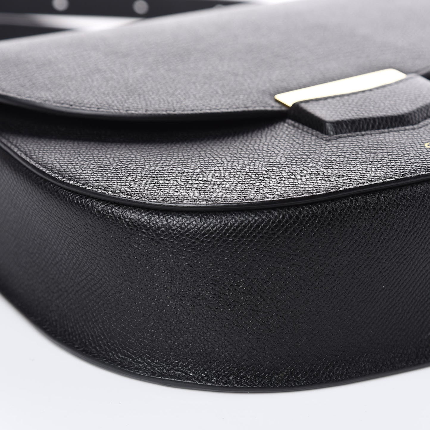Grained Calfskin Compact Trotteur Black