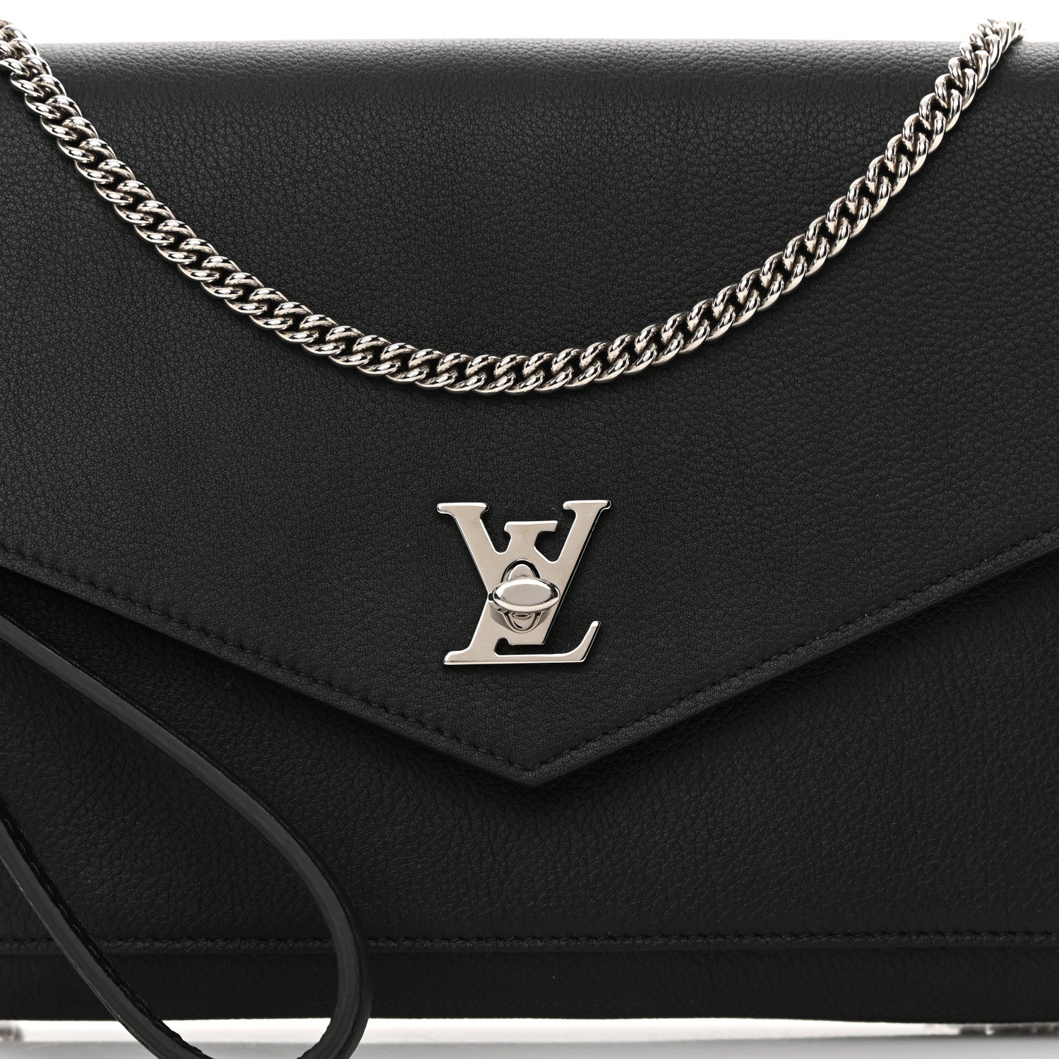 Louis Vuitton Soft Calfskin My Lockme Pochette Black 7 of 11