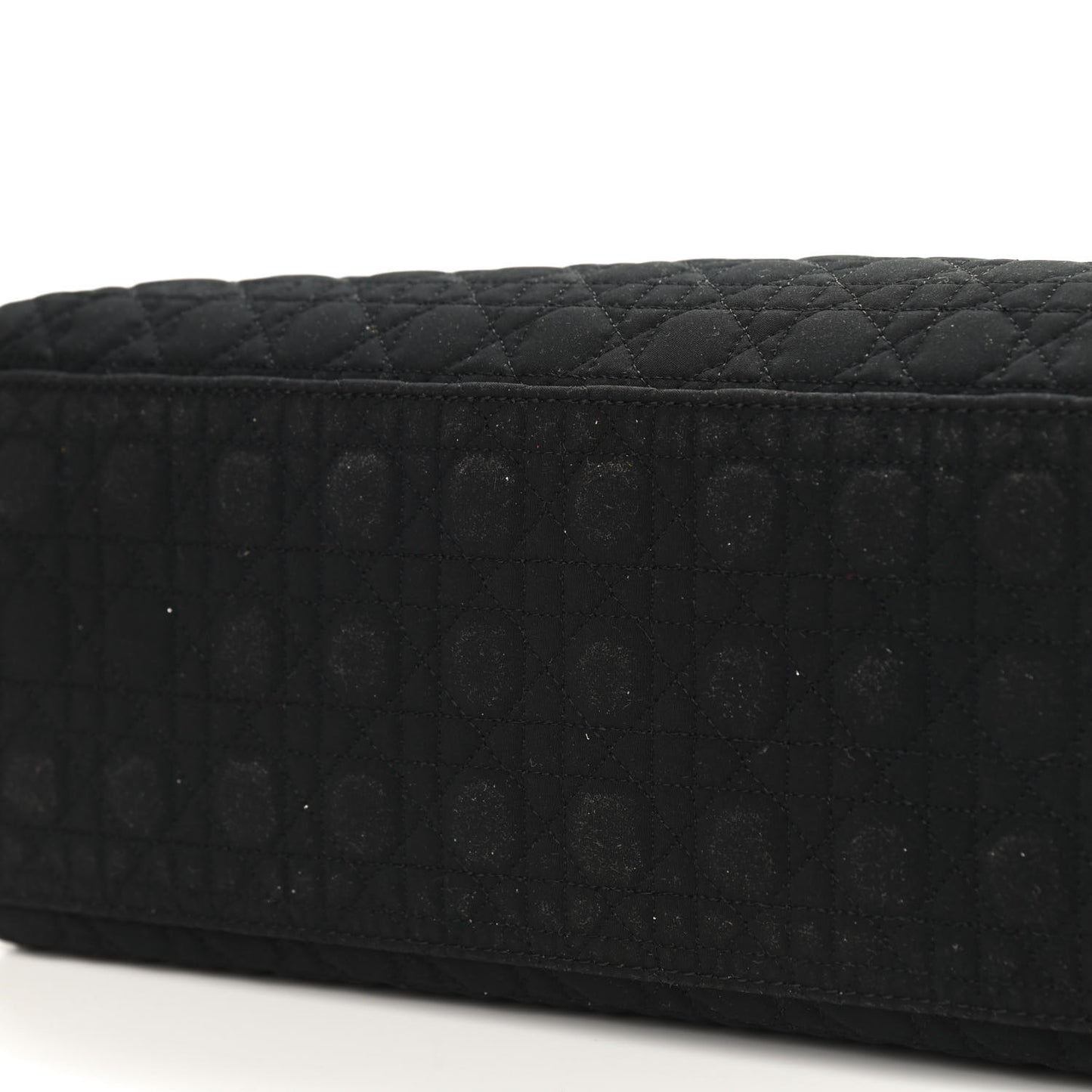 Nylon Cannage Large Lady Dior Black