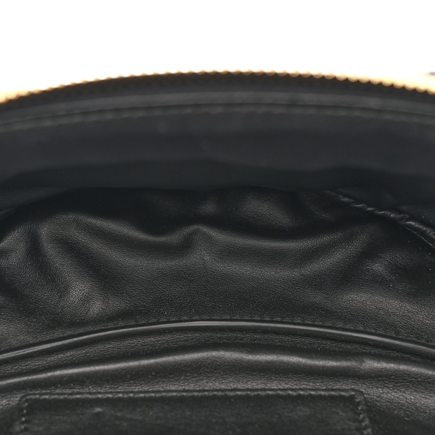 Canvas Calfskin Gancini Studded Waist Bag Black Beige