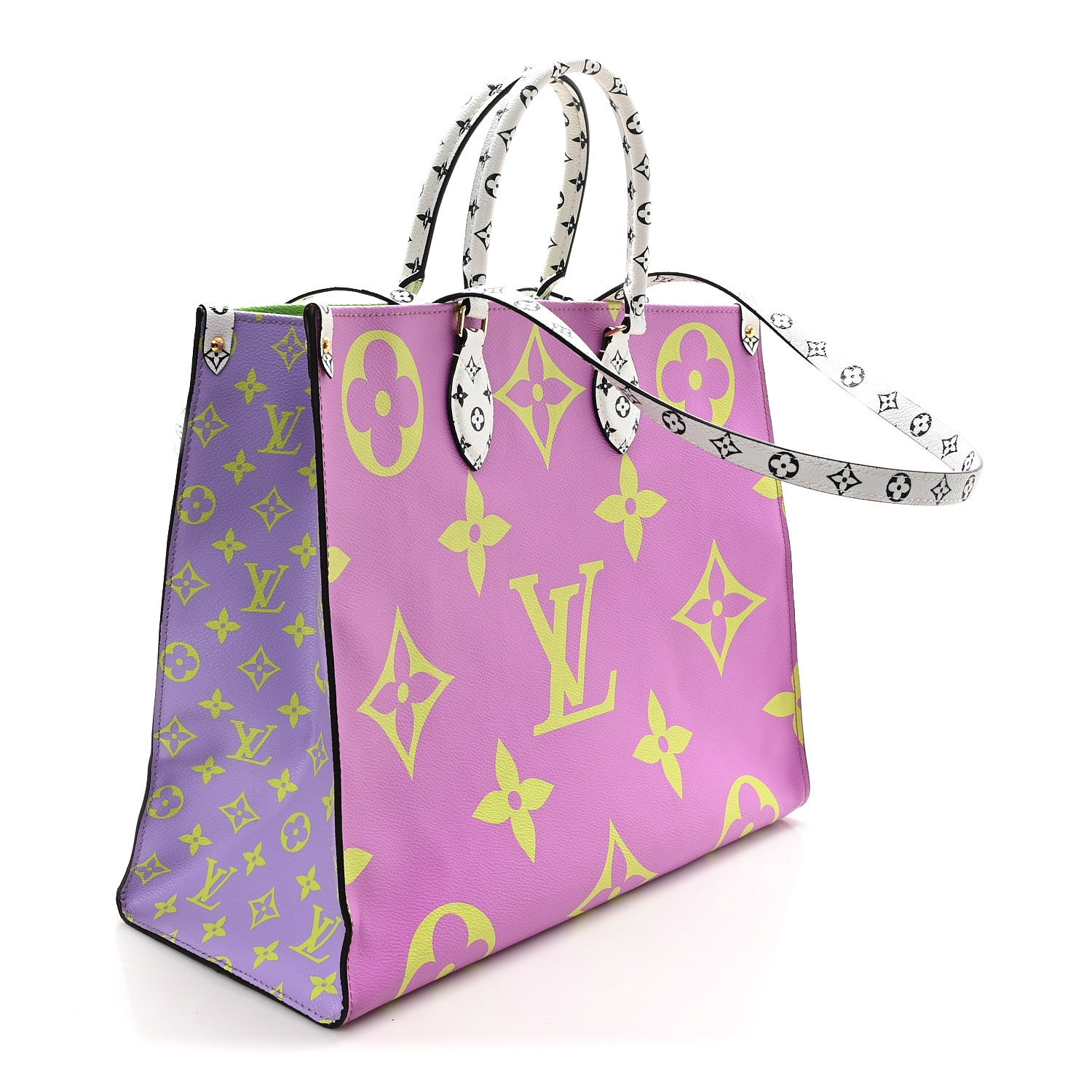Louis Vuitton Monogram Giant Onthego GM Pink Lilac 3 of 9