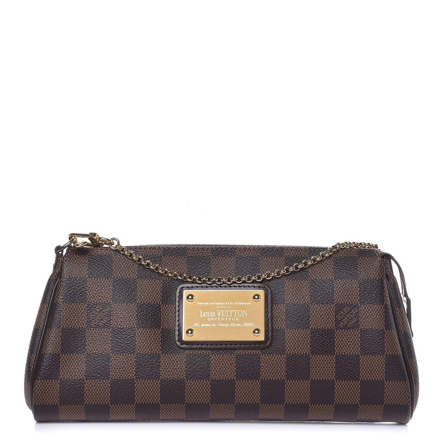 Damier Ebene Eva Clutch