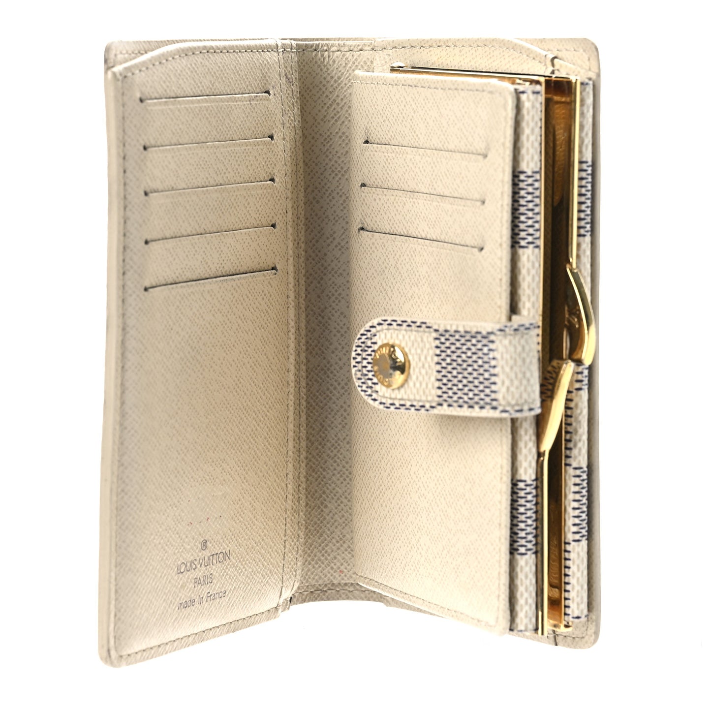 Damier Azur French Purse Wallet