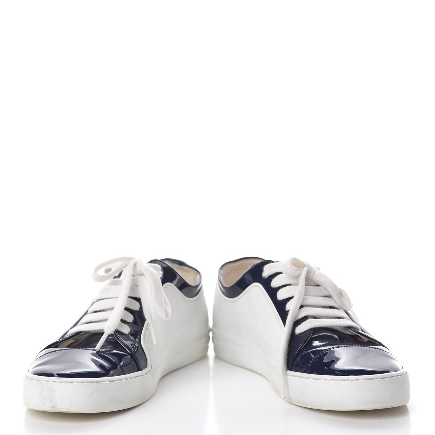 Patent CC Sneakers 36.5 Navy White