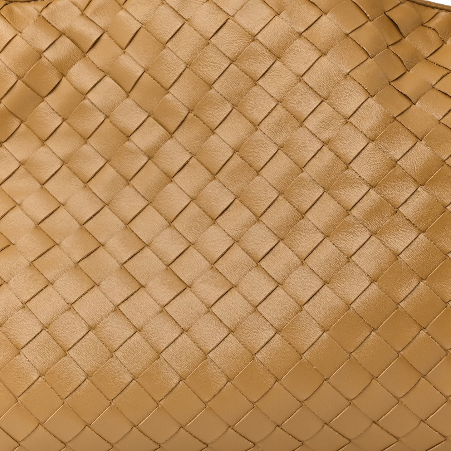 Calfskin Intrecciato Small Hop Dark Praline