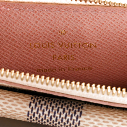 Louis Vuitton Damier Azur Recto Verso Card Holder Rose Ballerine 6 of 6