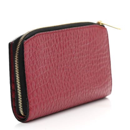 Burberry Heritage Grain Alvington Continental Wallet Damson Magenta 3 of 9
