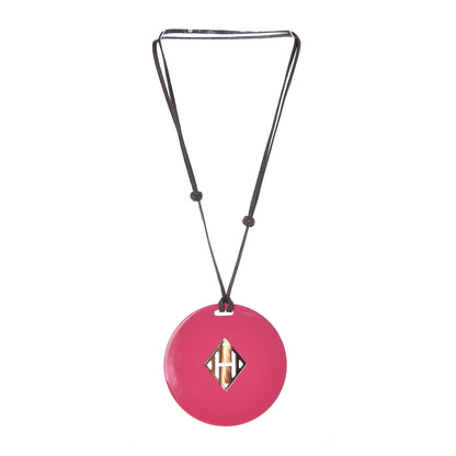 Hermes Buffalo Horn Lacquer Kuartz Necklace 3 of 4