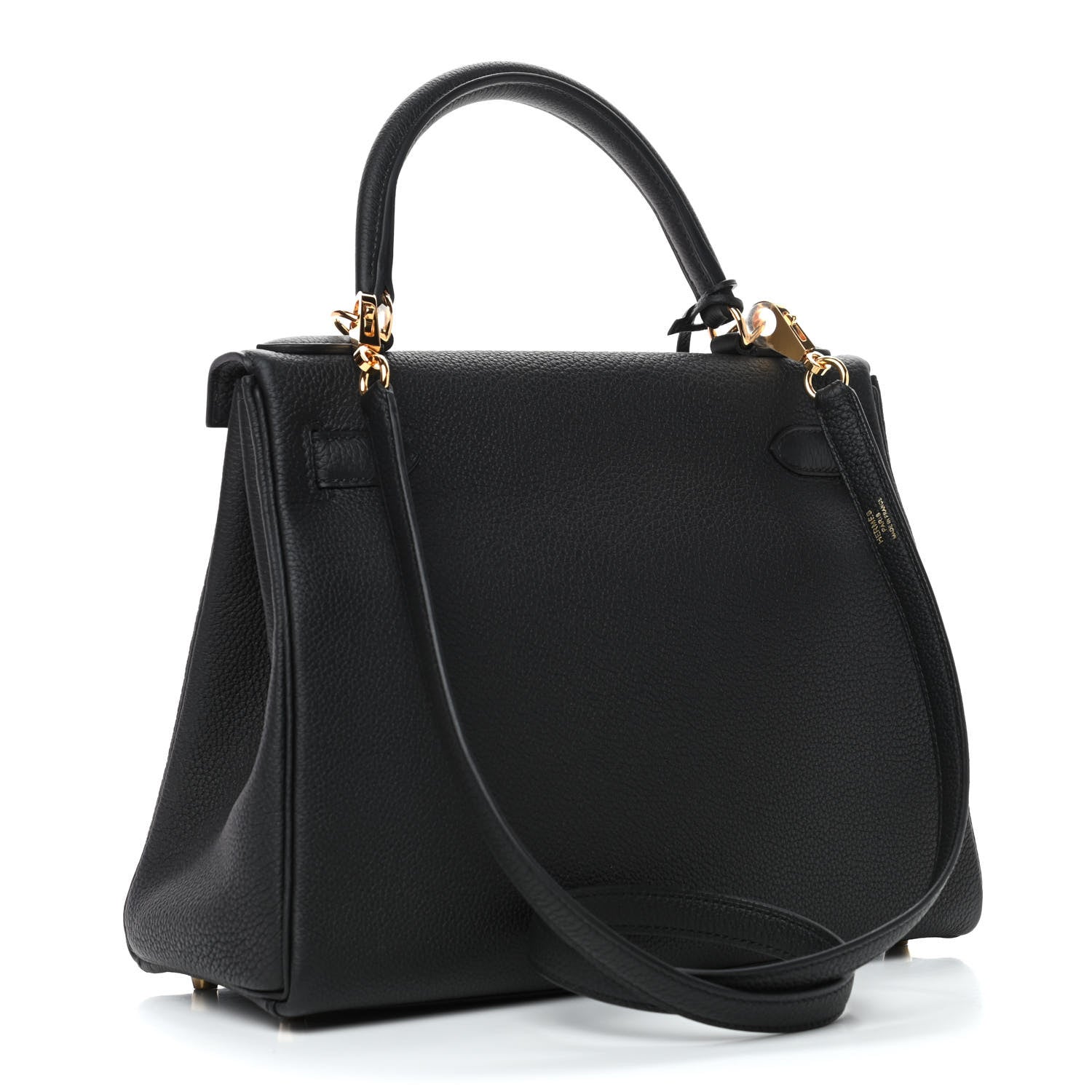 Hermes Togo Kelly Retourne 28 Black 4 of 18