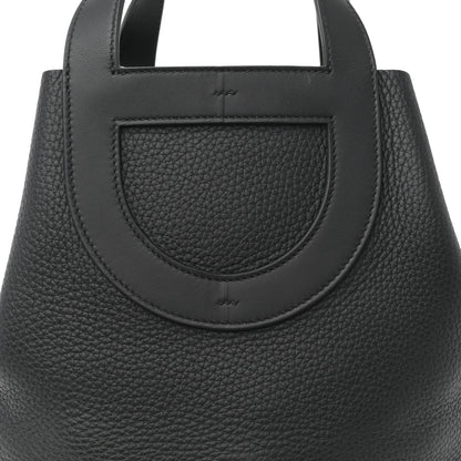 Hermes Taurillon Clemence Swift In-The-Loop 23 Bag Black 8 of 10