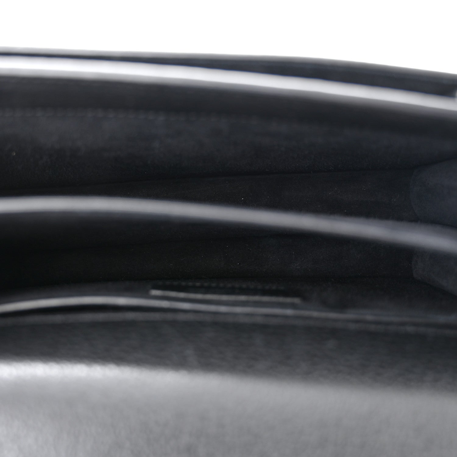 Saint Laurent Grained Calfskin Medium Monogram Sunset Satchel Black 4 of 9