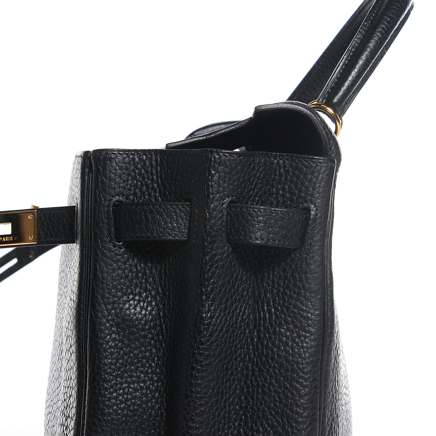 Hermes Fjord Kelly Retourne 35 Black 17 of 26
