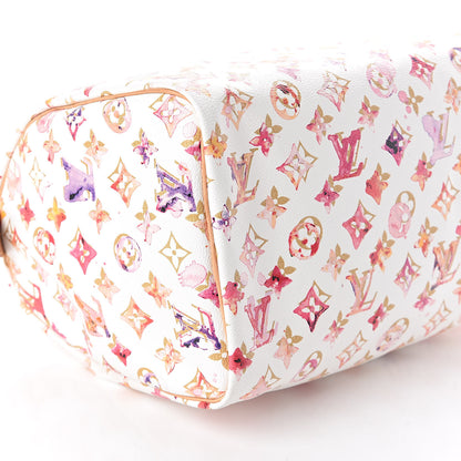 Louis Vuitton Watercolor Aquarelle Speedy 30 White 8 of 9