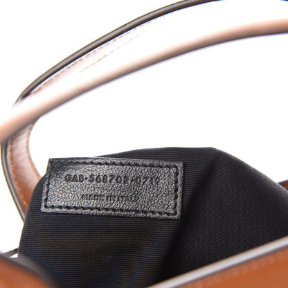 Saint Laurent Calfskin Small Manhattan Shopper Tote Brick 9 of 10