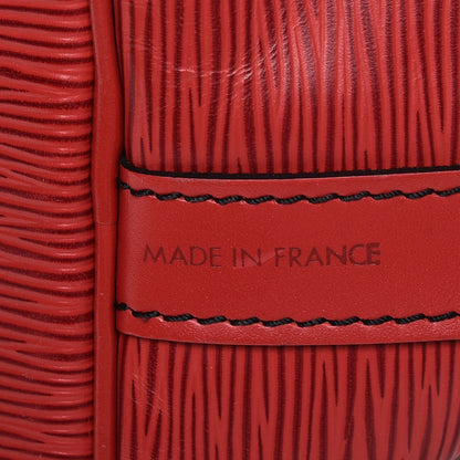Louis Vuitton Epi Petit Noe Castillan Red 7 of 11