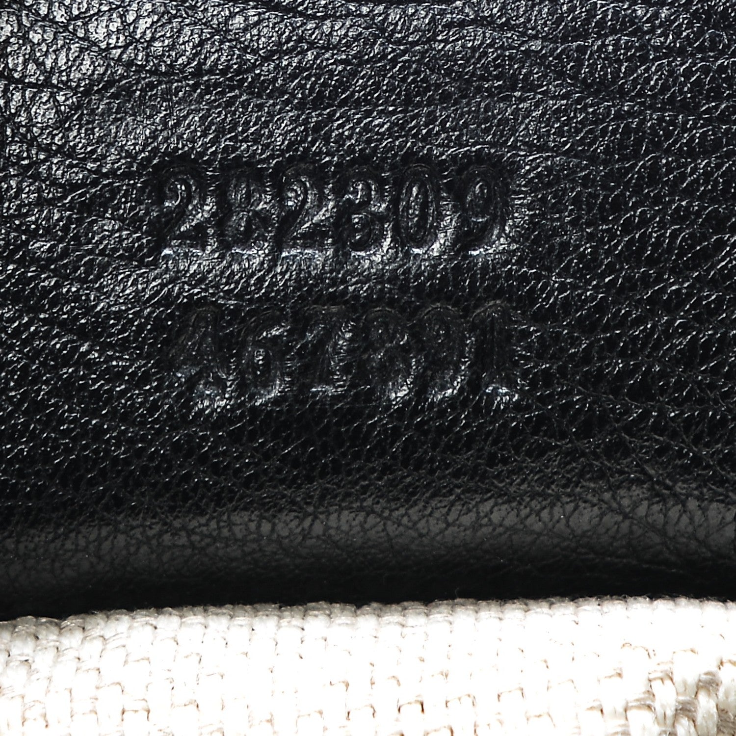 Gucci Pebbled Calfskin Medium Soho Shoulder Bag Black 7 of 11