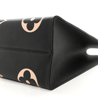 Louis Vuitton LOUIS VUITTON Empreinte Monogram Giant Onthego GM Black Beige 9 of 9
