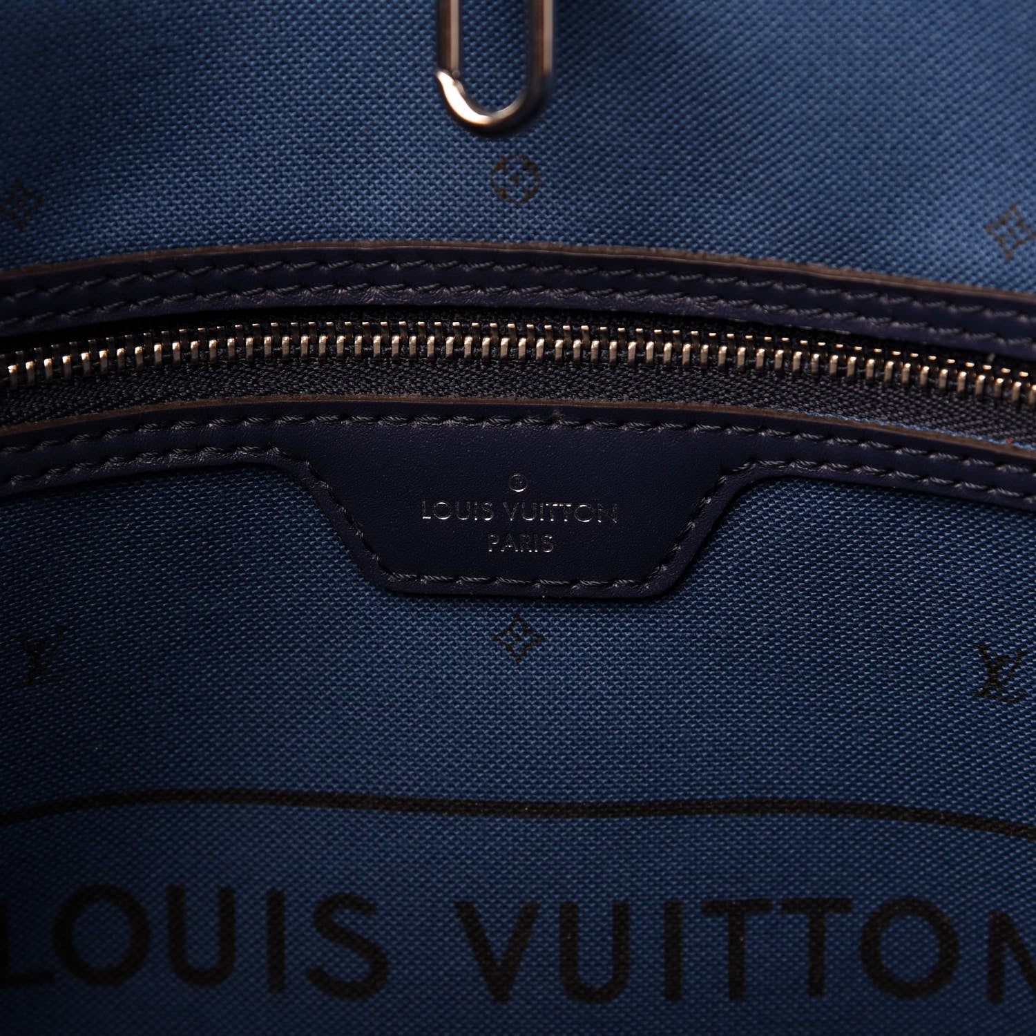 Louis Vuitton Monogram Escale Neverfull MM Blue 8 of 10